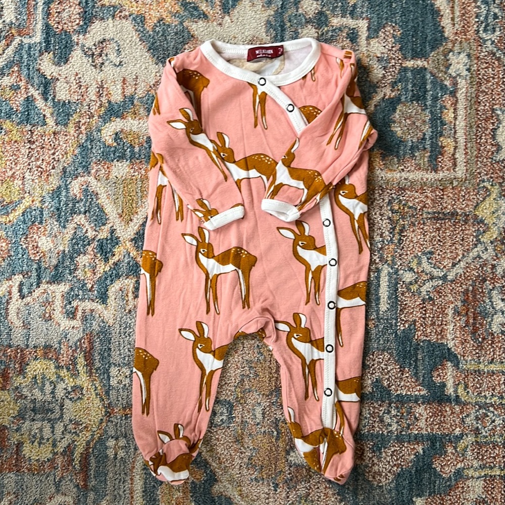 Milk barn footie sleeper